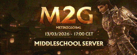 Metin2Global - 13/03/2026 17:00 CET